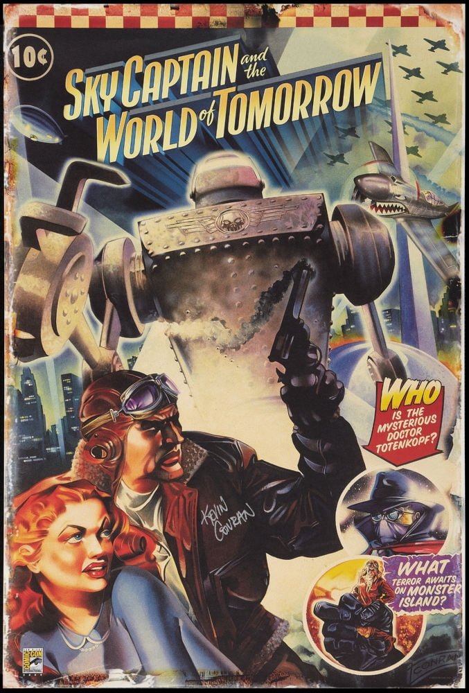 Sky Captain Movie Poster Reprint 27inx40in for any room 27x40 Multi ...