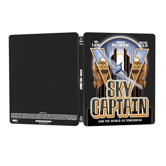 Sky Captain and the World of Tomorrow Limited Edition (Steelbook) (4K Ultra HD + Blu-ray) Radial Entertainment, Science Fiction