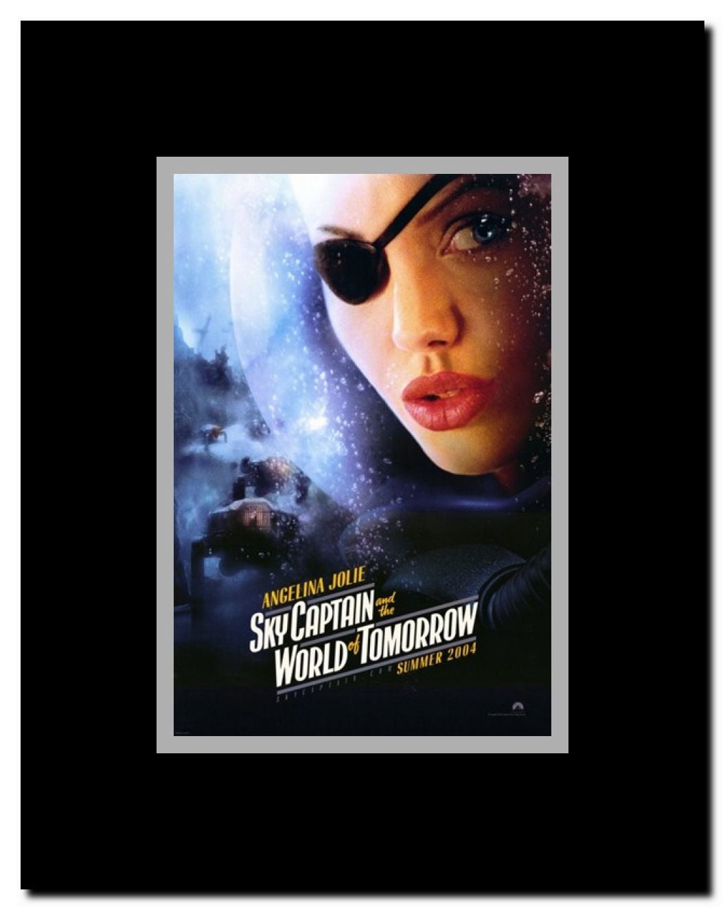 Sky Captain and the World of Tomorrow - style C Framed Movie Poster