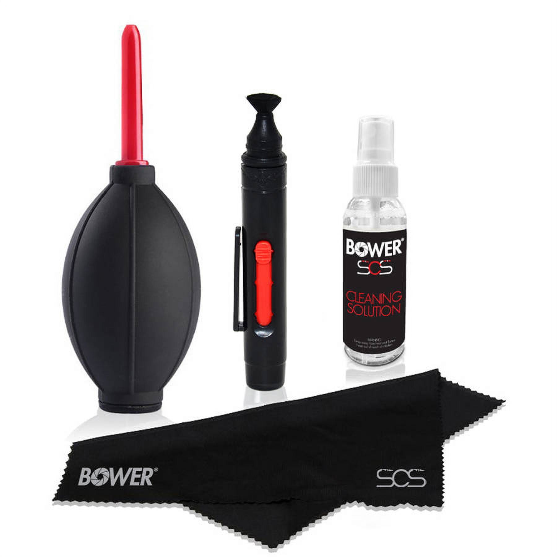 Bower Sky Capture Series SCS-CK4 4-Piece Cleaning Kit for Drones, Action, Digital and Video Cameras