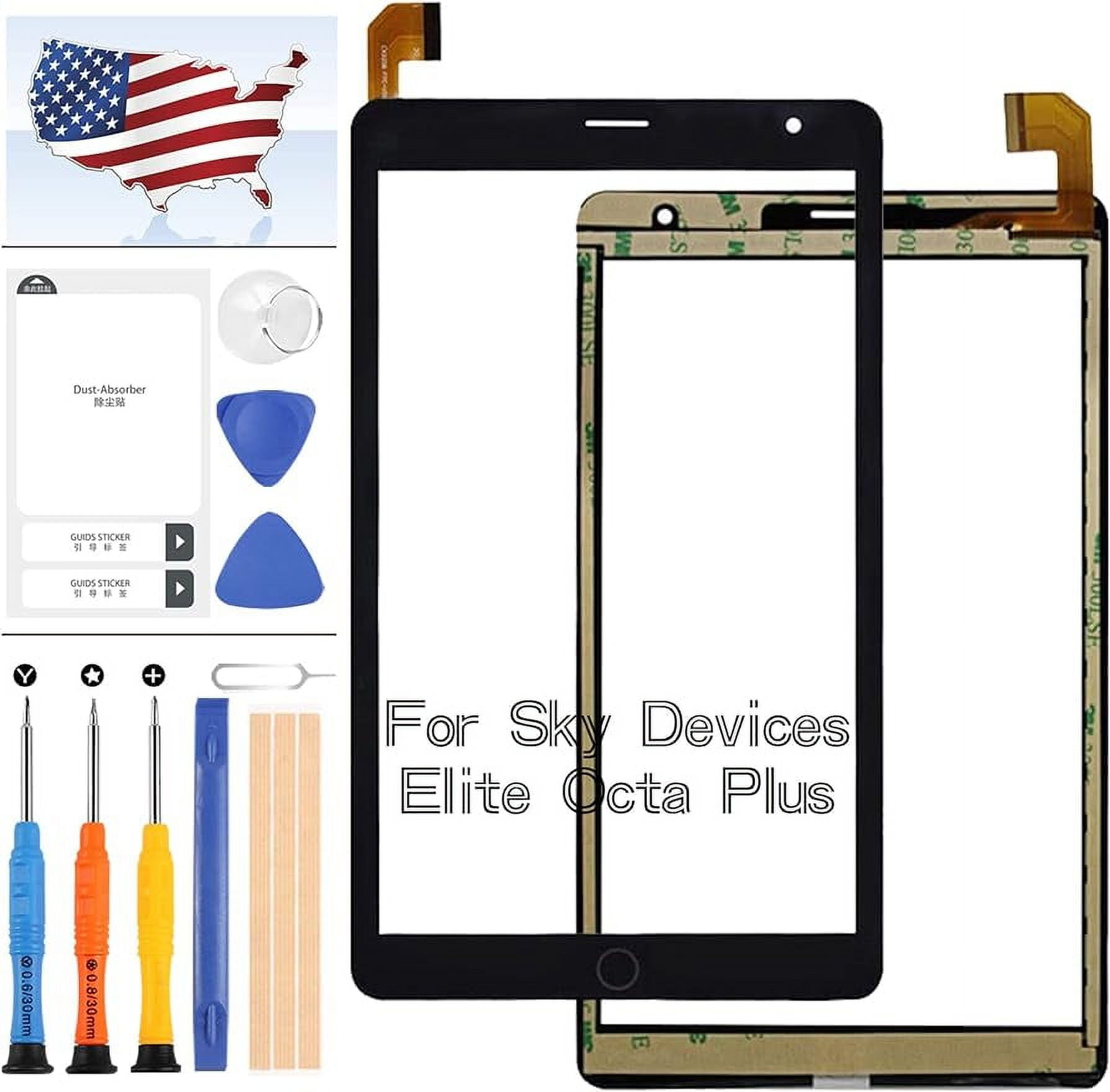 for Sky Devices Elite Octa Plus Screen Replacement for Sky Devices