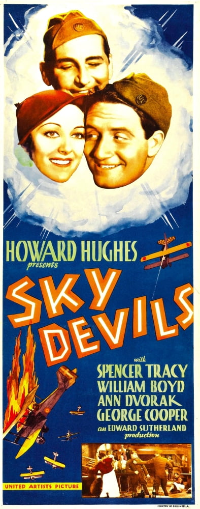 Sky Devils Canvas Art -  (11 x 17)
