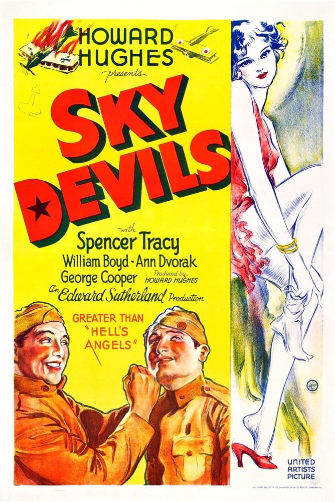 Sky Devils U Canvas Art -  (24 x 36)