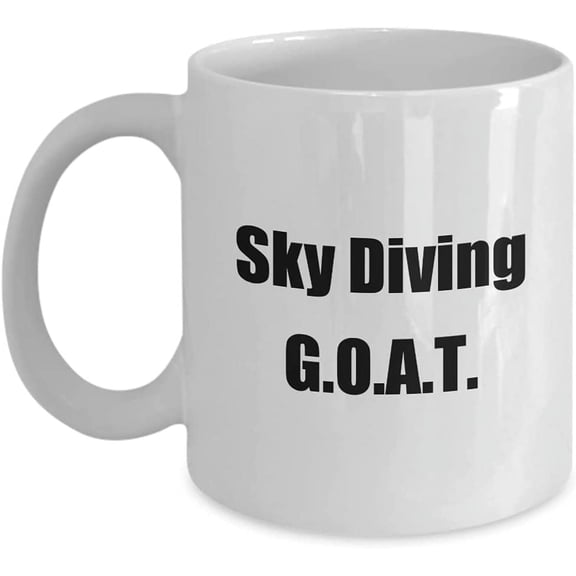 Sky Diving G.O.A.T. Greatest of All Time Coffee Mug