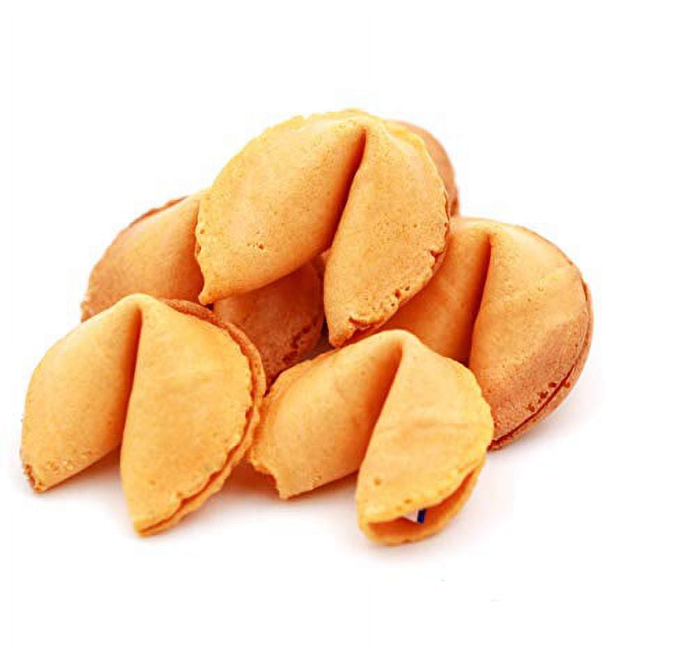 Sky | Fortune Cookies 100Pk HYZ01 | Premium USA Baked, Bulk Fortune Cookies Individually Wrapped, Fortune Cookie Rounds, Fresh Cookies, Chinese Fortune Cookies, Chinese New Year Snacks