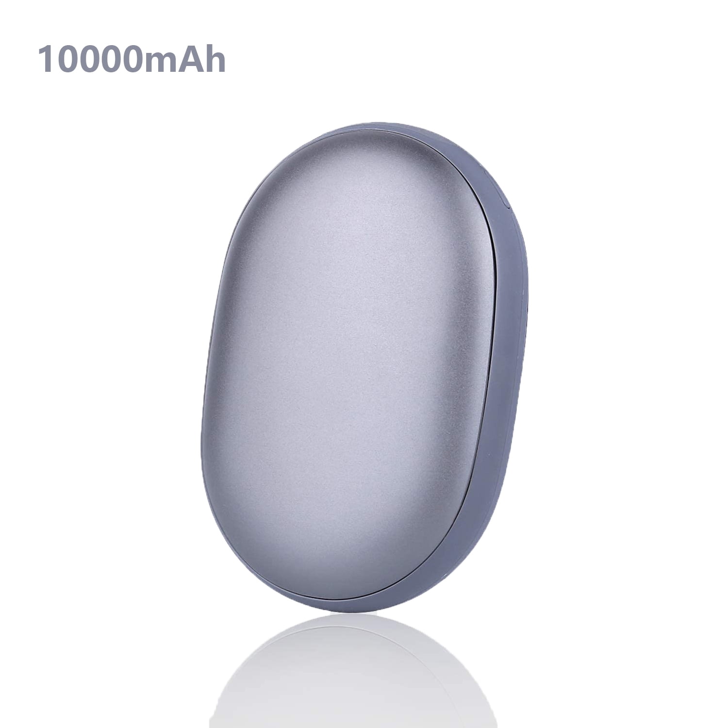 Sky Genius Rechargeable Chemical Hand Warmer 10000 mAh Power Bank Electric USB Heater Pocket, Gray