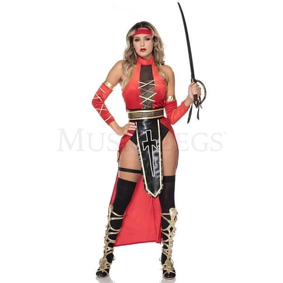 Sky Hosiery 71180-SM Womens Ancient Warrior Costumes, Multi Color - Small & Medium - 6 Piece