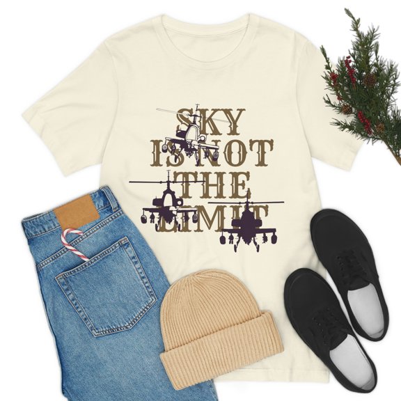 Sky Is Not A Limit Unisex Jersey Short Sleeve Tee
