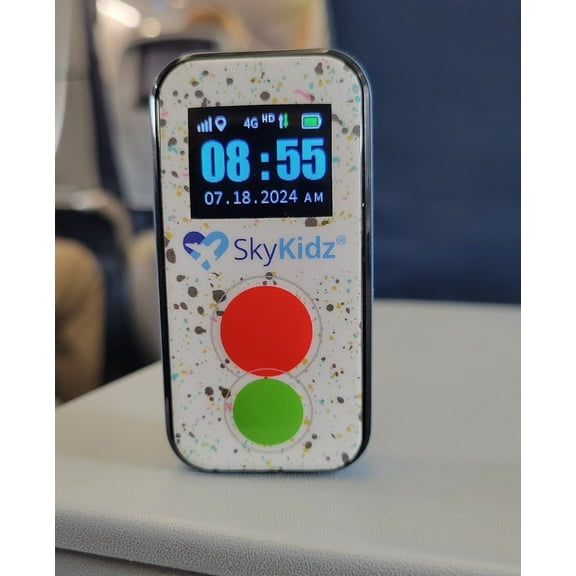 Sky Kidz GPS Device| Kids Cell Phone | Call, Talk, Text, VM | 4G LTE Tracker for Kids