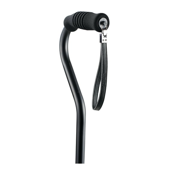Sky Med Walking Cane Wrist Straps Replacement, 6” Length, Black, Come with 7/8" Plug, Fit Most Brands of Offset Canes