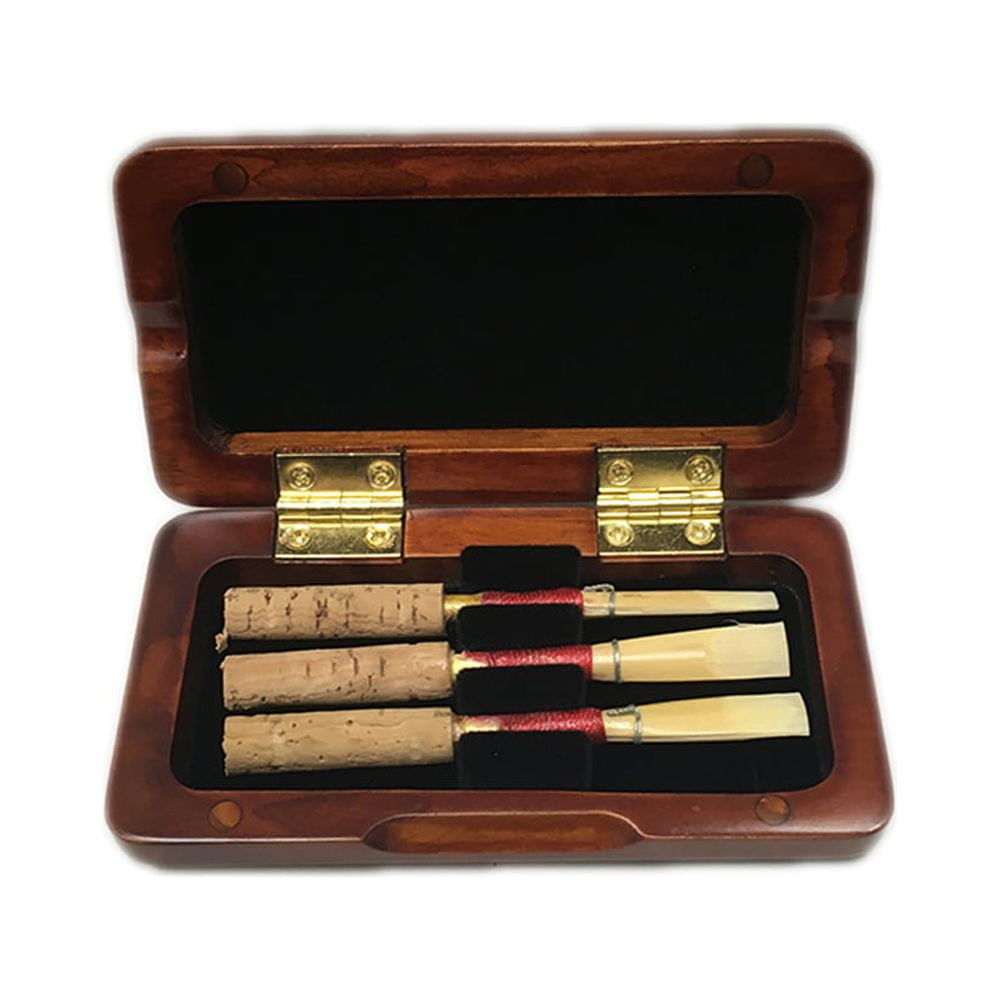 Sky Medium Soft 3 PC Oboe Reeds with Premium Maroon Wood Reeds Box ...