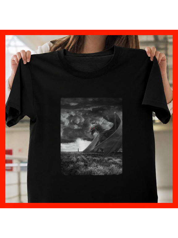 Sky Monster Flying Cloud Beast Aerial Fantasy Creature Art Unisex T-Shirt, up to size 5XL