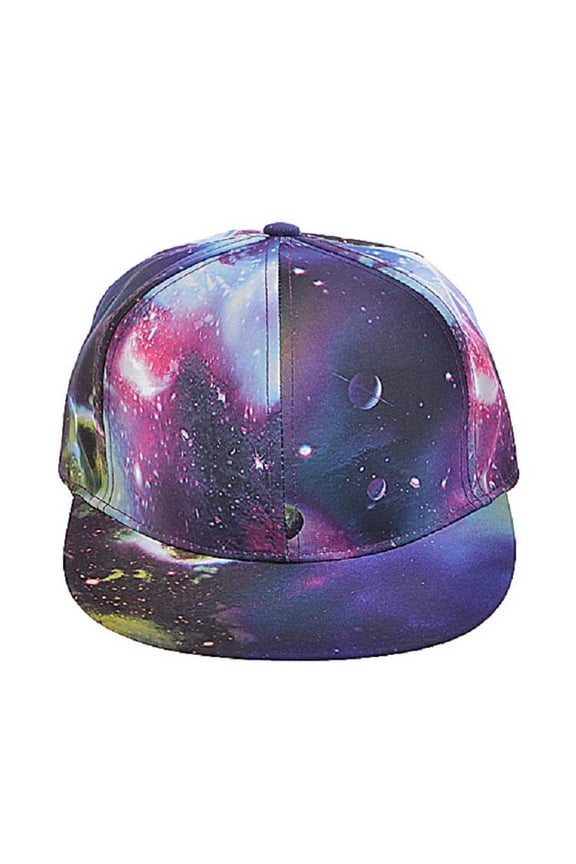 Sky Moon Night Snapback Cap
