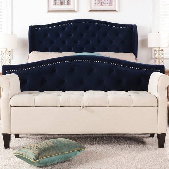 Sky Neutral Beige Polyester Upholstery | Handmade and Sturdy | Chic Design with Maximum Comfort