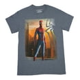 thumbnail image 1 of Spider-man Mens T-Shirt - Cityscape Standing Spidey, 1 of 1