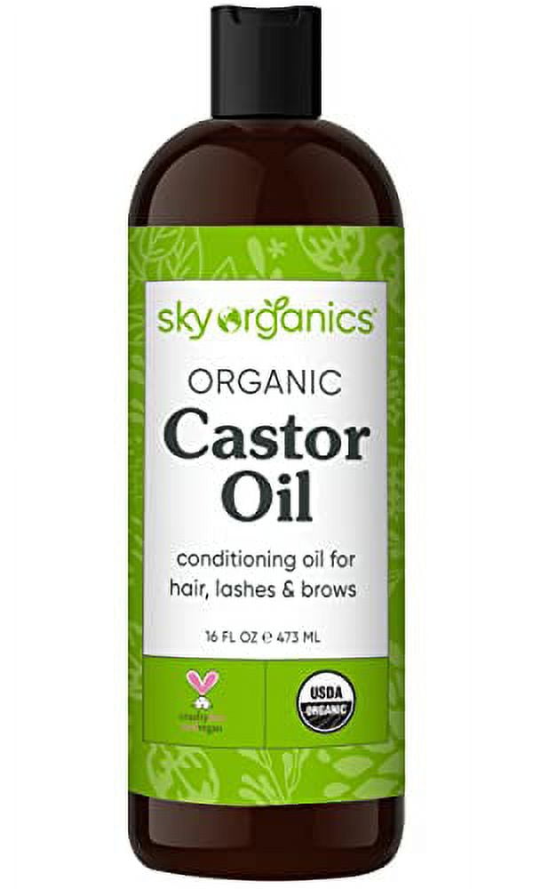 Organic Castor Oil  Sky Organics Castor Oil – Immune Boost Naturals
