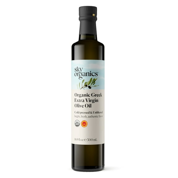 Sky Organics Organic Extra Virgin Olive Oil for Cooking, 16 fl oz