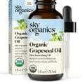 Sky Organics Organic Grapeseed Oil, Skin Smoothing Oil To Support