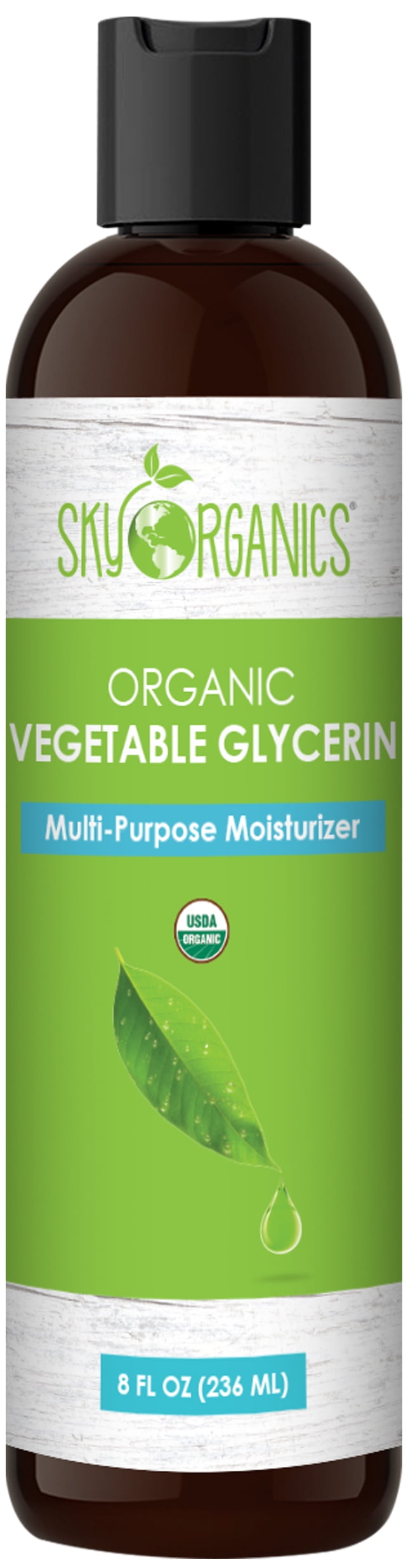 Sky Organics Organic Vegetable Glycerin 8 fl oz (236 ml)