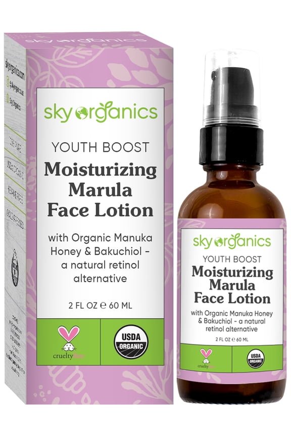 Youth Boost Moisturizing Marula Face Lotion, 2 fl oz