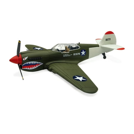 Sky Pilot Classic Plane Model Kit (1:48 Scale), P-40 Warhawk