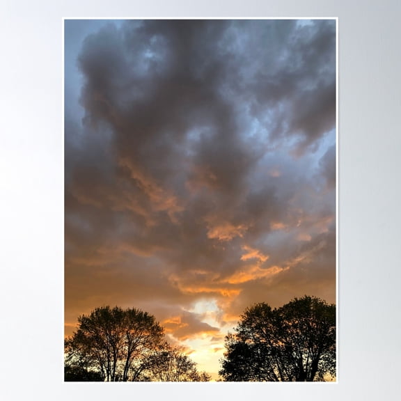 Sky Poster Wall Art, Modern Wall Decor, 12x18 UNFRAMED