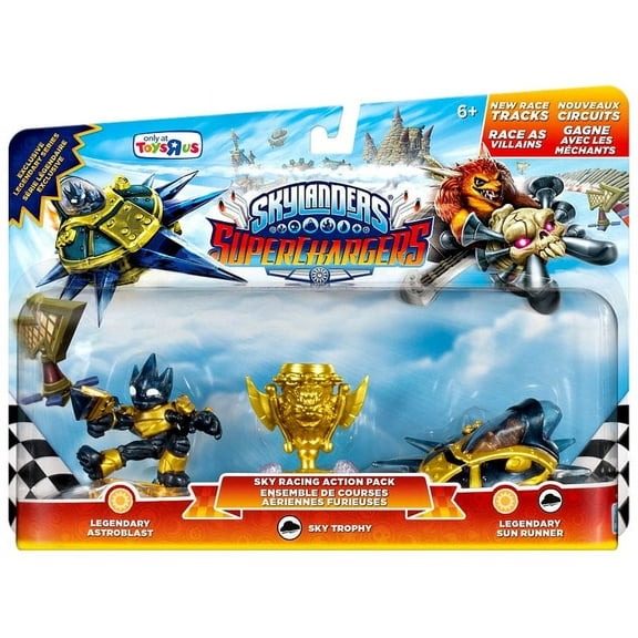 Sky Racing Action Pack Legendary Astroblast, Sky Trophy & Legendary Sun Runner