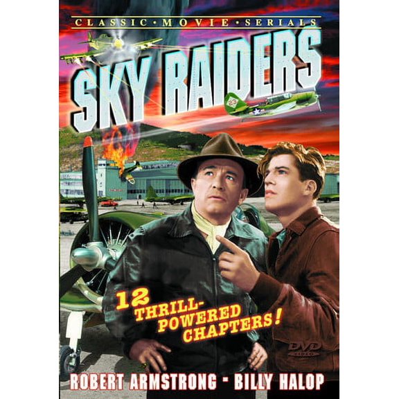 Sky Raiders Serial 12 Chapters (DVD), Alpha Video, Action & Adventure