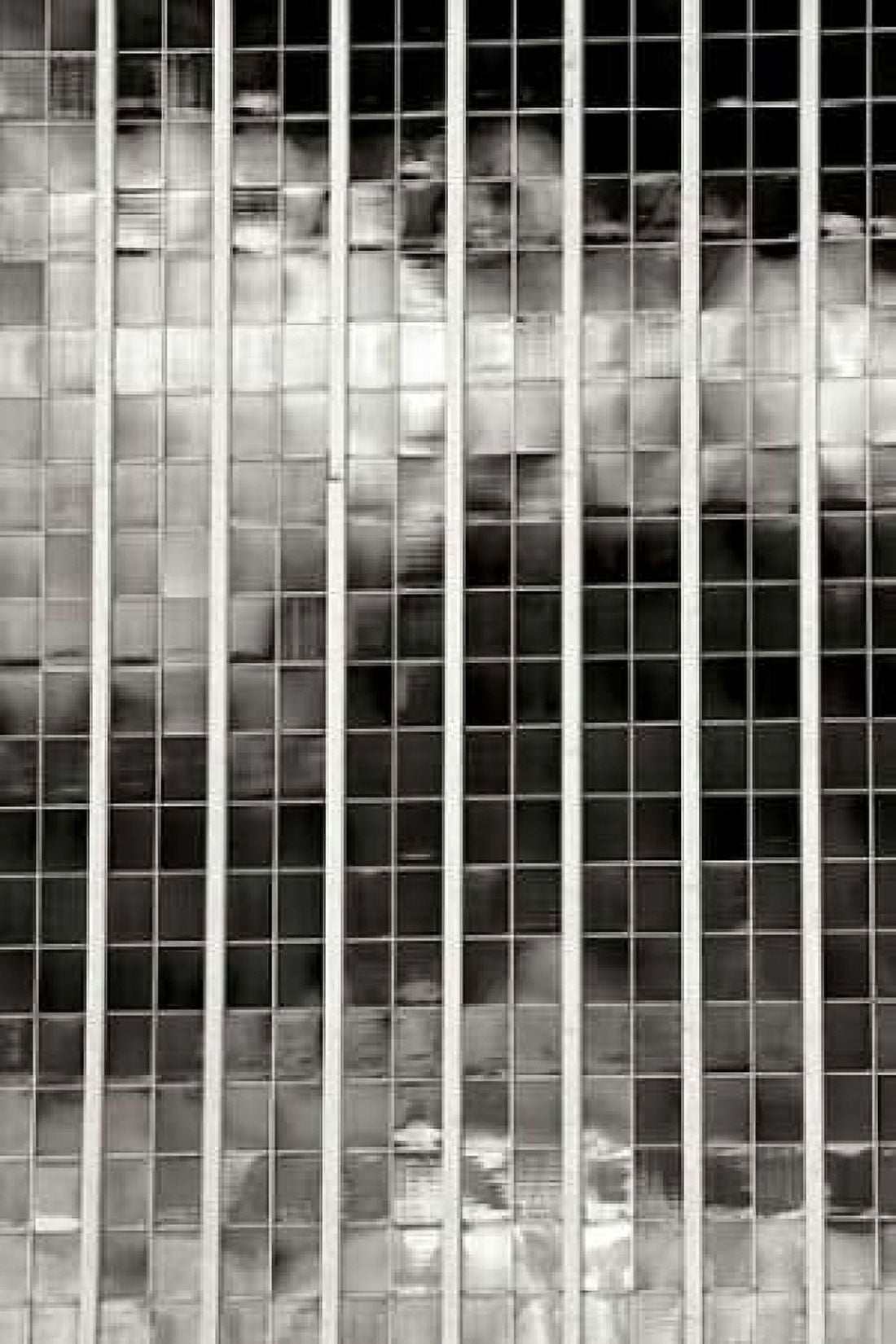 Sky Reflections BW Canvas Art - Douglas Taylor (24 x 36)