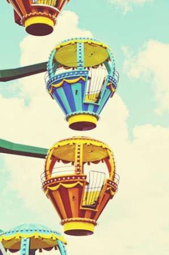 Sky Ride II Canvas Art - Gail Peck (24 x 36)