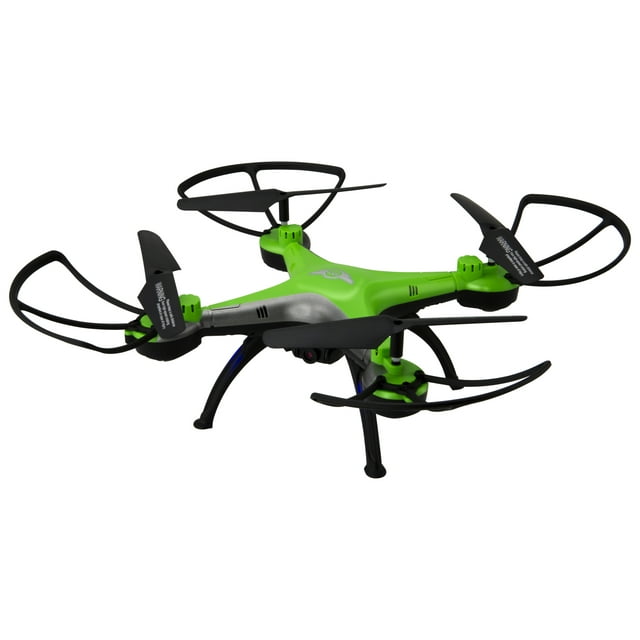 Sky Rider Thunderbird 2 Quadcopter Drone with Wi-Fi Camera, DRW330, Green