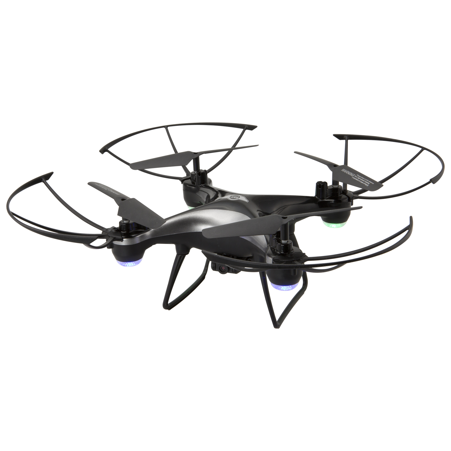 Sky Rider Thunderbird Quadcopter Drone with Wi-Fi Camera, DRW389, Black - image 1 of 5