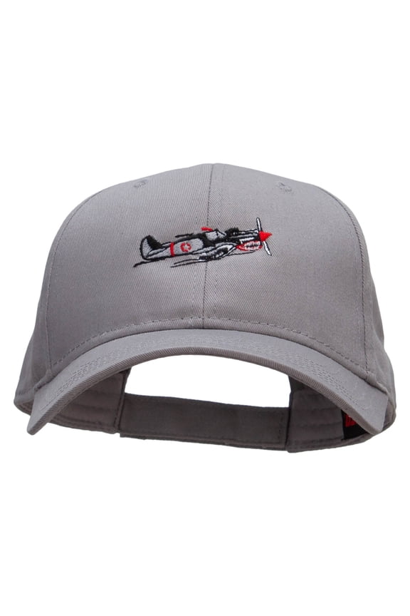 Sky Shark Embroidered Low Profile Cap - Grey OSFM