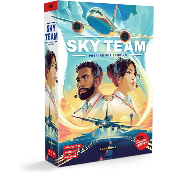 Hachette Boardgames Sky Team, Prepare for Landing Board Game by Hachette Games