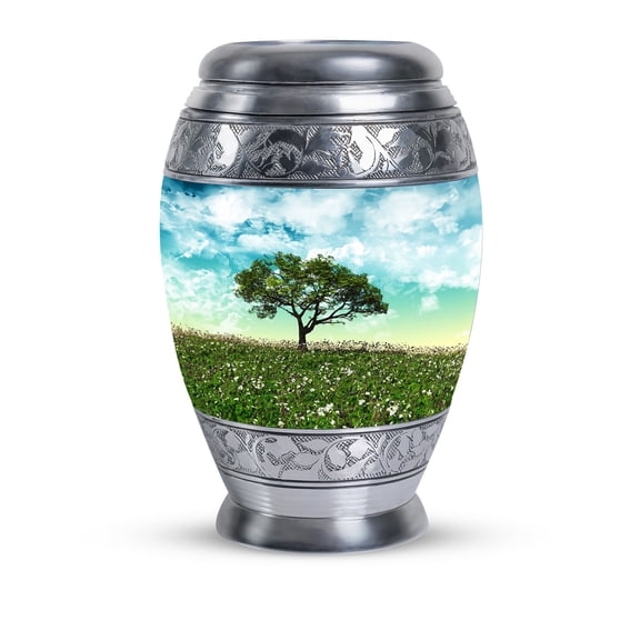 Sky Tree Human Cremation Urns - Urn For Cremations- Burial Urns For Cremated Remains - Funeral Cremation Urns For Ashes - Adult Urns For Human Ashes Men (Size-3inch,1pcs)