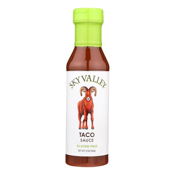 Sky Valley Taco Sauce - Case of 6 - 13 OZ