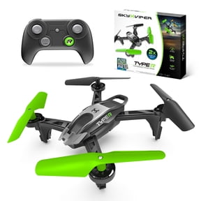 Sky Viper Type-R Racing Drone With Charging Cable and Replacement Propellers