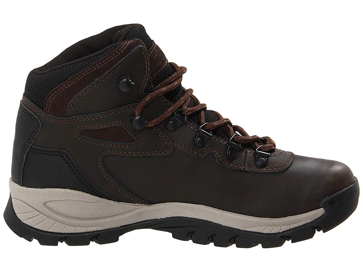 Columbia Newton Ridge Plus enkelhoge Wandelschoenen voor Dames, Bruin ( Cordovan/Crown Jewel), 36 EU