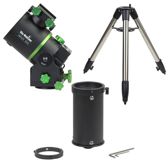 Sky-Watcher Wave 150i Pro Strainwave Mount Head with Steel Tripod and Extension Tube