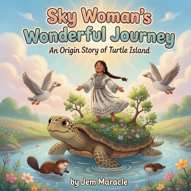 Sky Woman's Wonderful Journey: A Mohawk Indigenous Tale of Turtle Island Creation, (Paperback)