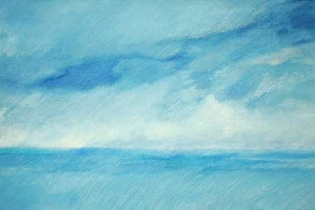 Sky and Sea 3 Canvas Art - Skadi Engeln (12 x 18)