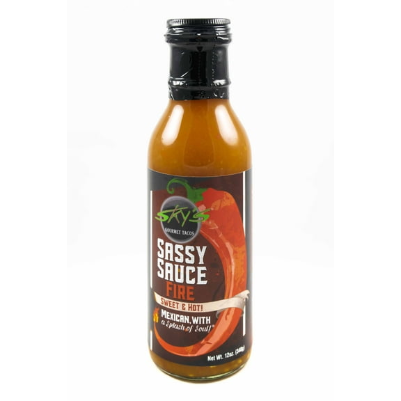 Sky's Gourmet Tacos Sassy Sauce FIRE