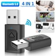 thumbnail image 1 of Bluetooth 5.0 Portable USB Bluetooth Transmitter Wireless Audio Receiver By PULMCheerger, 1 of 8