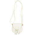 thumbnail image 1 of SkyAuks Crossbody Bags for Women, Shoulder Bag for Women, Little Girls Cute Tassel Crossbody Purse Mini Shoulder Handbag Wallet for Kids Toddlers, White, 1 of 7