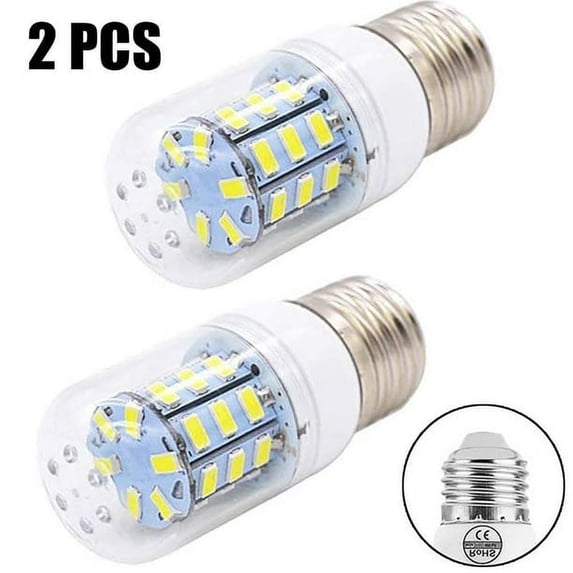 SkyAuks LED 5W E27 Frigidaire Refrigerator-Bulb, Corn Light Bulb (2 Pack)