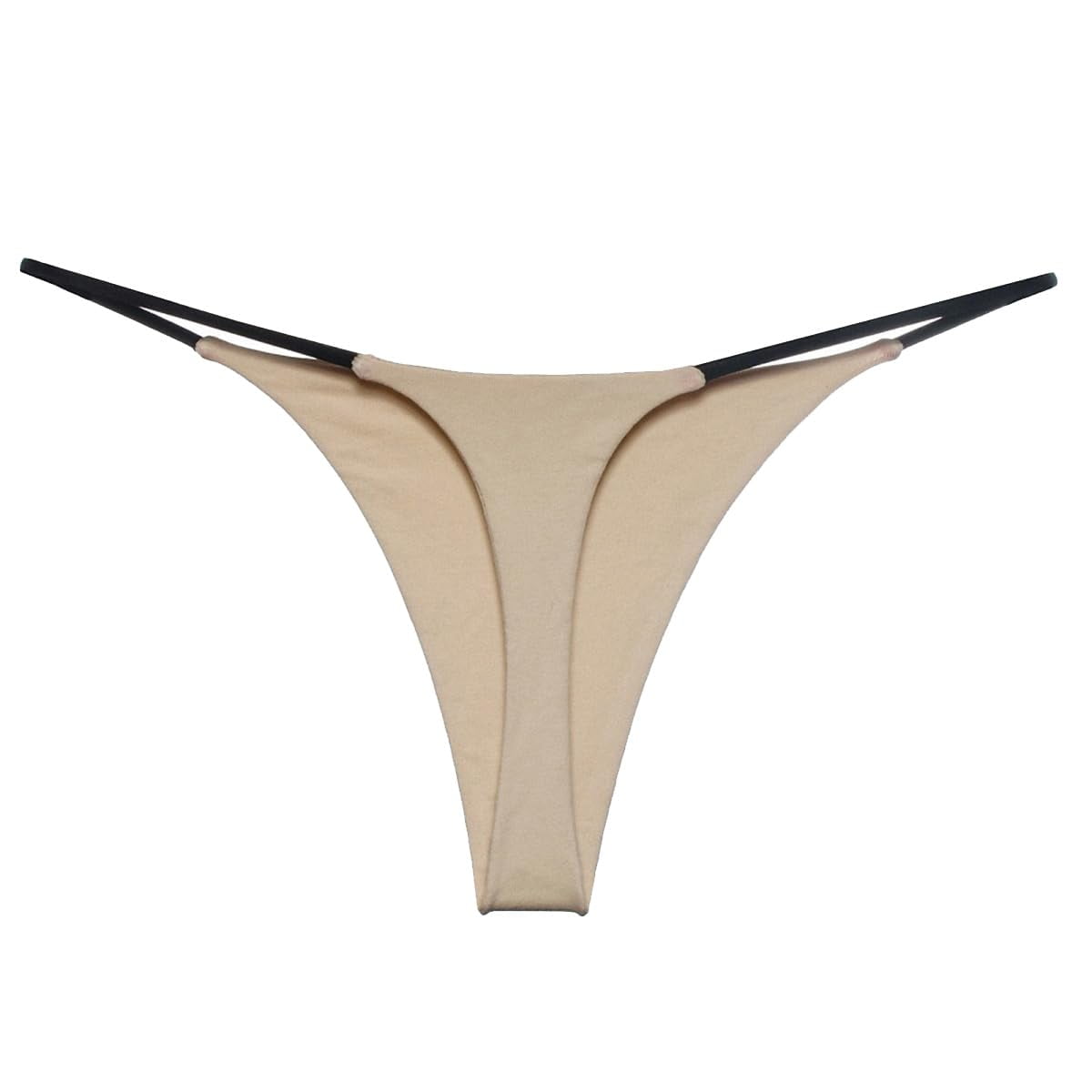 SkyAuks Women's Panties, Low Waist G-String Breathable Ladies Bikini ...