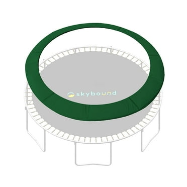 SkyBound Universal Trampoline Safety Pad, Trampoline Spring Cover for 10FT Round Trampoline Frame Fits up to 5.5" Springs