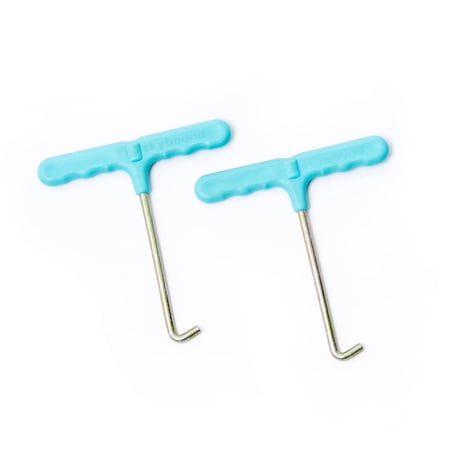 SkyBound Universal Trampoline Spring Tool - Blue Spring Puller - Trampoline Parts and Accessories - Set of 2