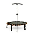 thumbnail image 1 of SkyFitness 40" Fitness Trampoline with Adjustable Handlebar - Indoor/Outdoor Rebounder for Adults, Heavy-Duty Steel Frame, No-Spring Design, 1 of 6