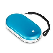 SkyGenius 5200mAh Electric Hand Warmer USB Rechargeable Power Bank for Outdoor Sports Winter Gifts, Blue